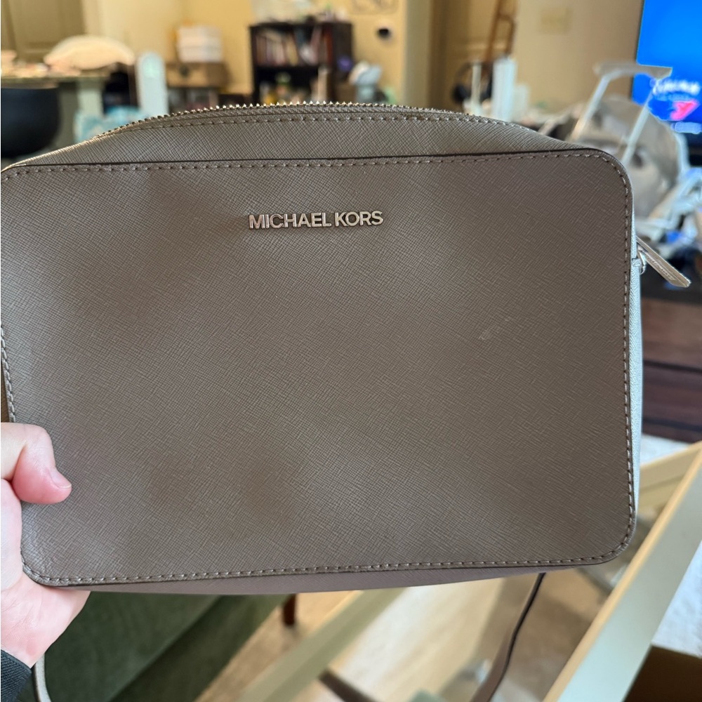 Michael Kors Tan Men's Messenger Bag